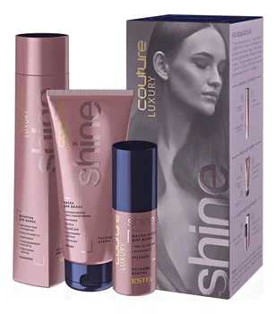 ESTEL LUXURY SHINE набор подарочный: шампунь, маска, масло д/волос HC/S